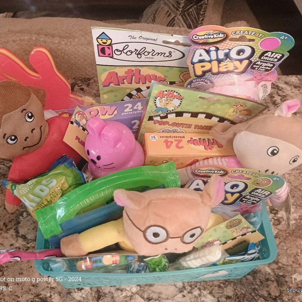 Kids Toy  Arthur DW Custom Kids Basket - Picture 3 of 6